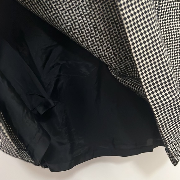 Tristan & Iseut Square Pattern Mini Sides Pleated Skirt Size 12 - Picture 10 of 16